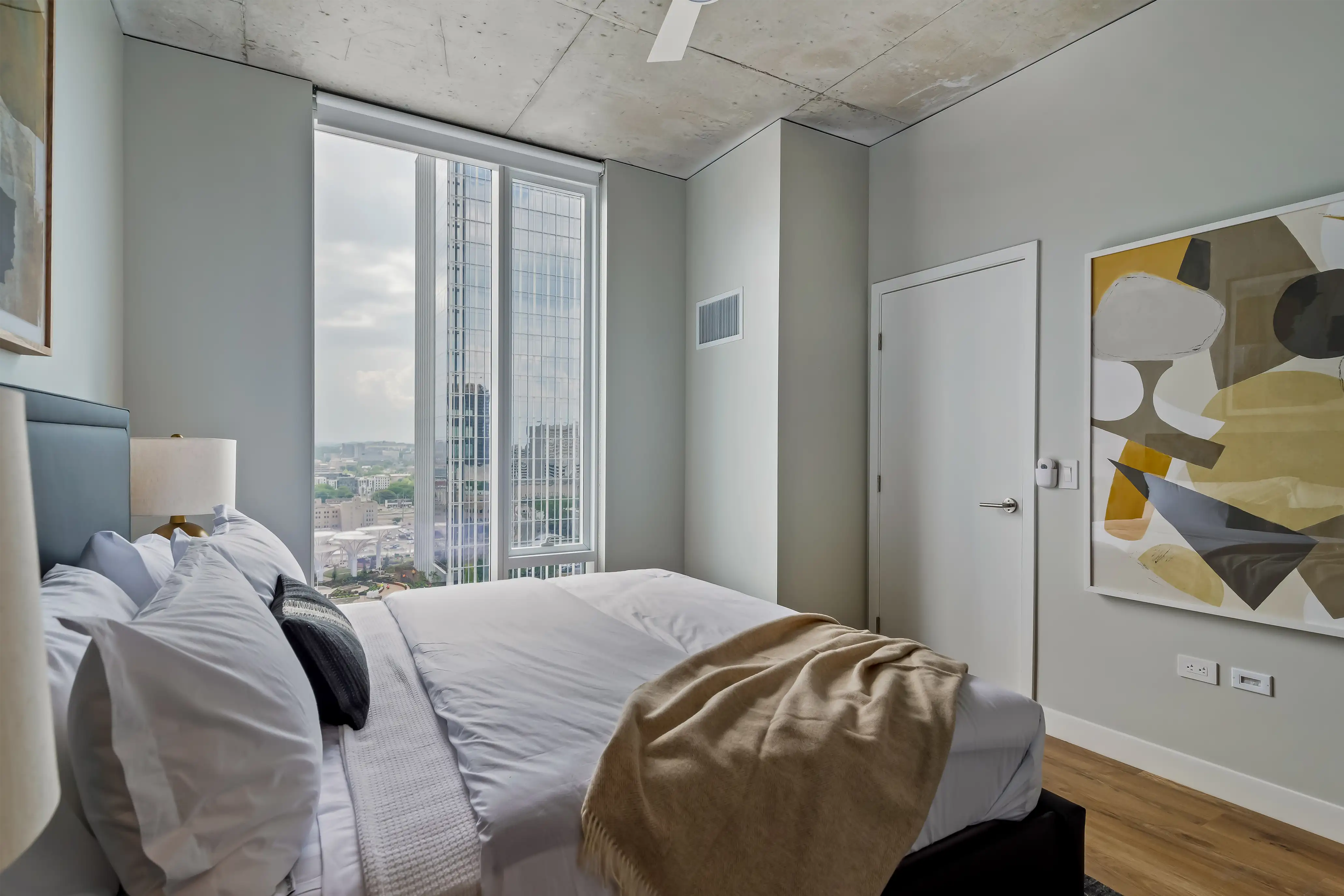 Two bedroom residence interior